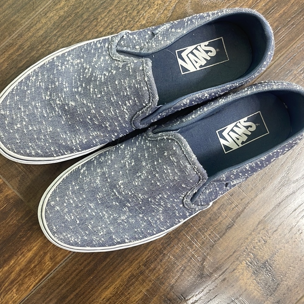 Vans, women size 9, slip on